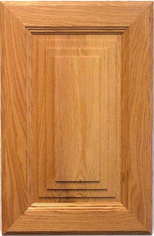 Sunset in Oak cabinet door style