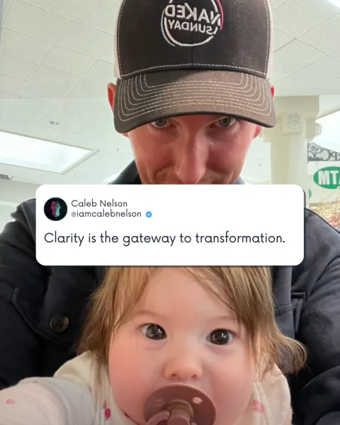 Caleb Nelson’s original artwork: Clarity is the gateway to transformation