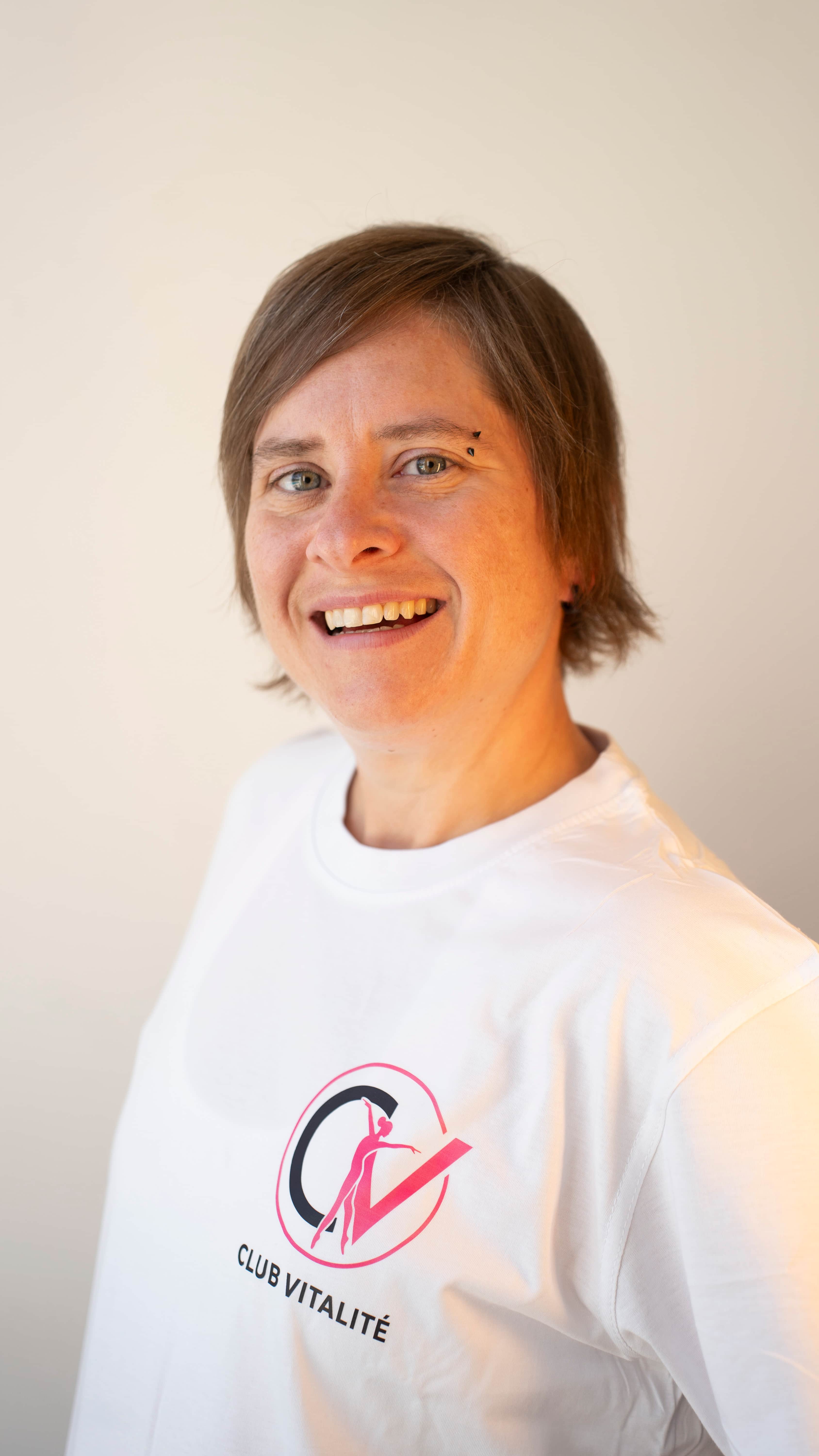 Joanie, coach et ambassadrice du Club Vitalité