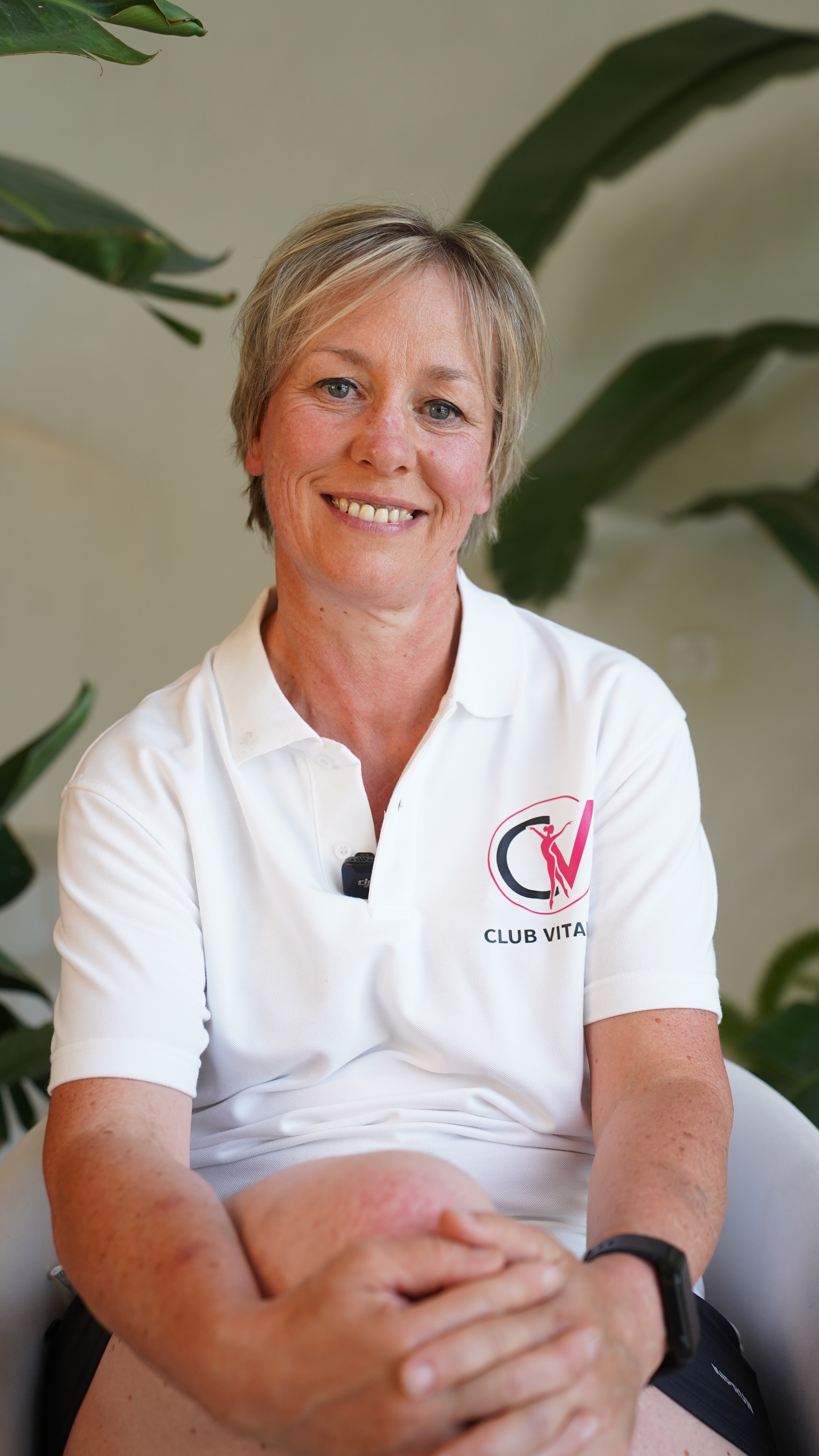 Sabine, coach et ambassadrice du Club Vitalité
