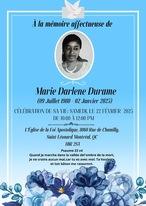 Marie Darlene Durame