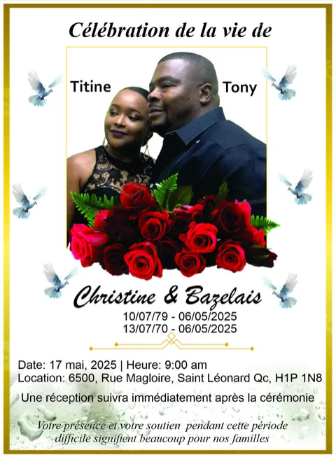Christine & Bazelais (Titine & Tony)