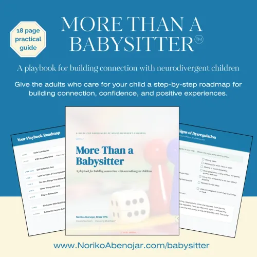 More Than a Babysitter guide mockup