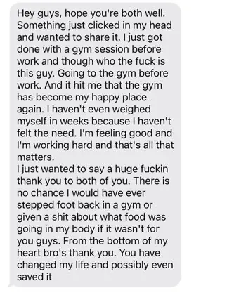 Client message