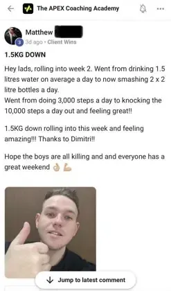 Client message