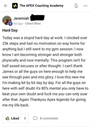Client message
