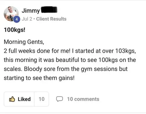 Client message