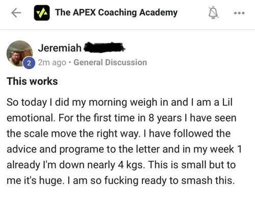 Client message