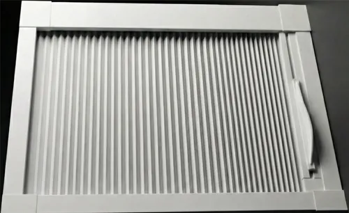 White Blind Screen honeycomb fabric