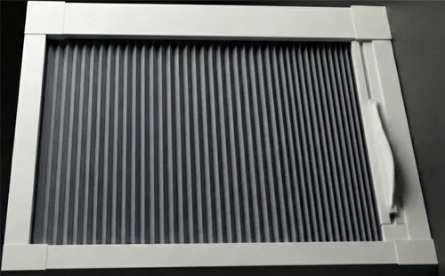 Slate Blind Screen honeycomb fabric