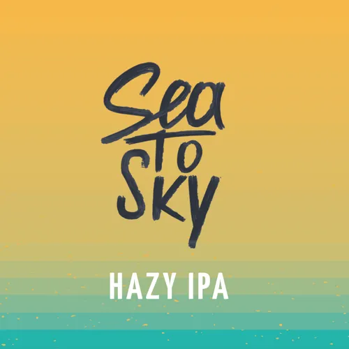 A glass of Sea to Sky Hazy