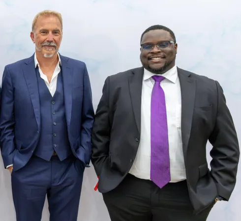 mr.FourAM with Kevin Costner