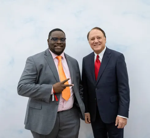 mr.FourAM with James W. Keyes