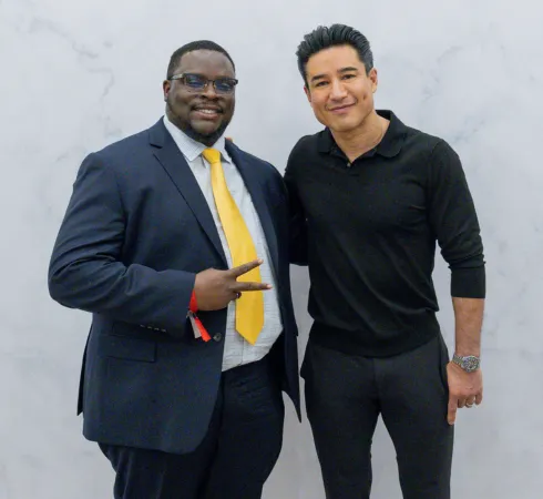 mr.FourAM with Mario Lopez