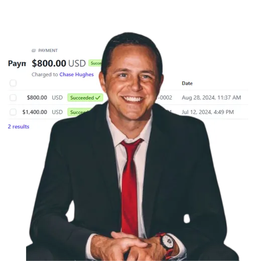 Chase Hughes payments