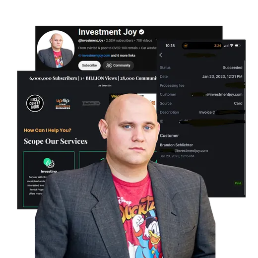 Investment Joy payment