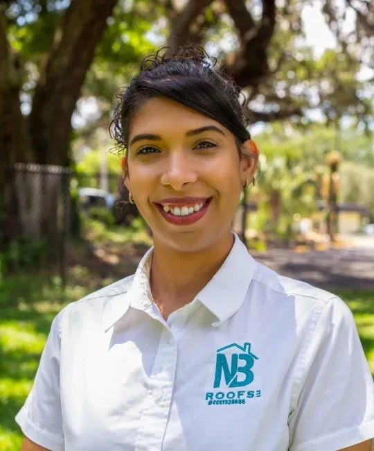 Yami Rodriguez of the NB Roofs team