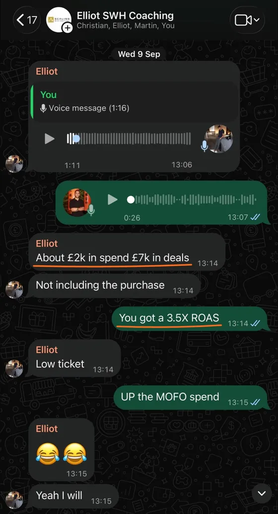 Elliot's results