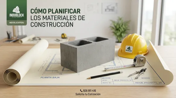 Cómo calcular materiales de construcción y planificar la compra
