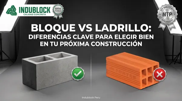 Bloque vs ladrillo: cuál conviene para los muros de tu obra