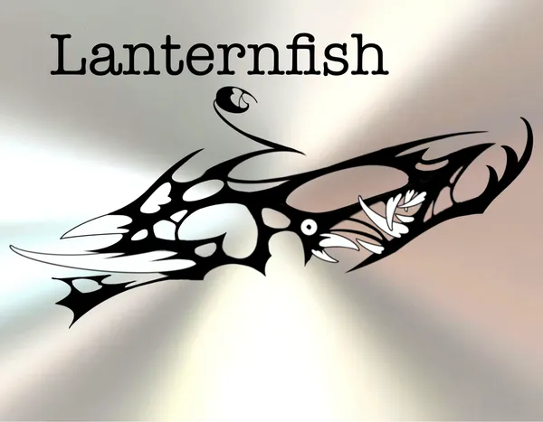 Lanternfish blackwork flash by Derrick at Sting Studio Ottawa