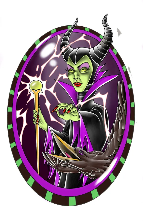 Maleficent flash by Derrick at Sting Studio Ottawa