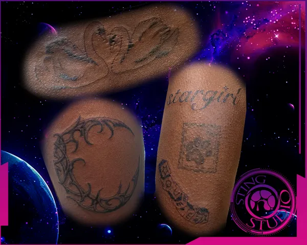 Fineline tattoos dark skin by Derrick at Sting Studio Ottawa