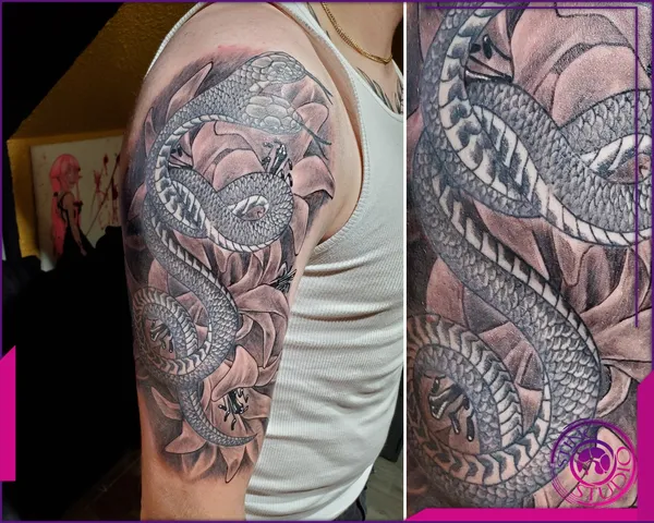 Black and grey tattoo by Derrick at Sting Studio Ottawa
