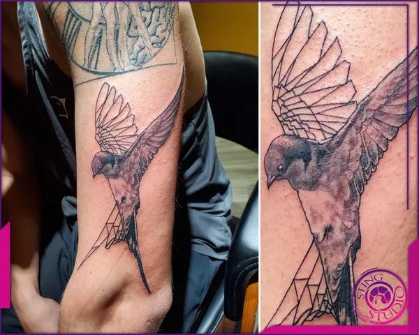 Black and grey tattoo by Derrick at Sting Studio Ottawa