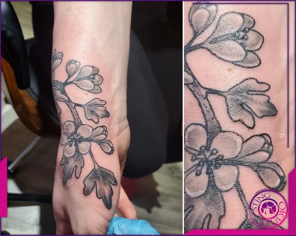 Black and grey tattoo by Derrick at Sting Studio Ottawa