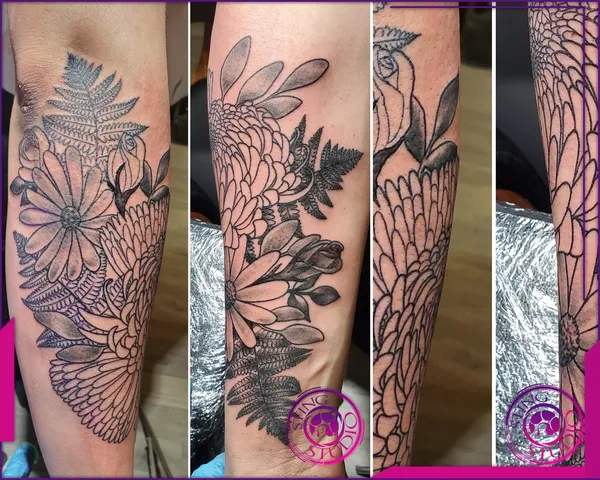Black and grey tattoo by Derrick at Sting Studio Ottawa