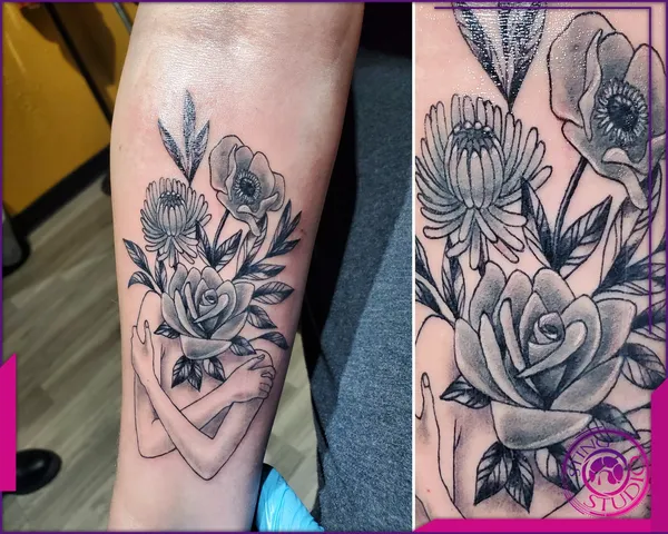 Black and grey tattoo by Derrick at Sting Studio Ottawa
