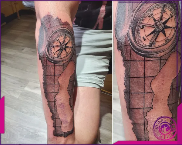 Black and grey tattoo by Derrick at Sting Studio Ottawa