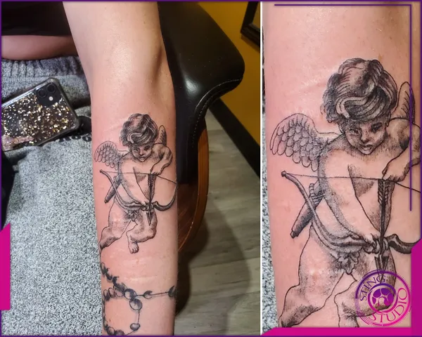 Black and grey tattoo by Derrick at Sting Studio Ottawa