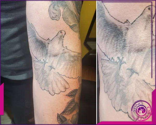 Black and grey tattoo by Derrick at Sting Studio Ottawa