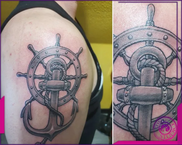 Black and grey tattoo by Derrick at Sting Studio Ottawa