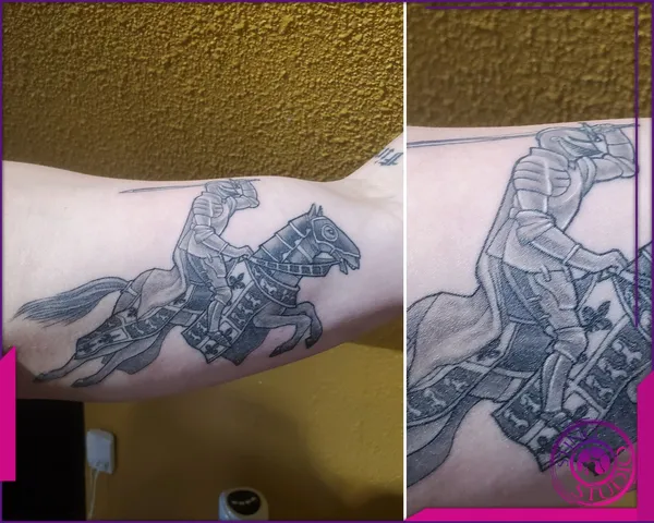 Black and grey tattoo by Derrick at Sting Studio Ottawa