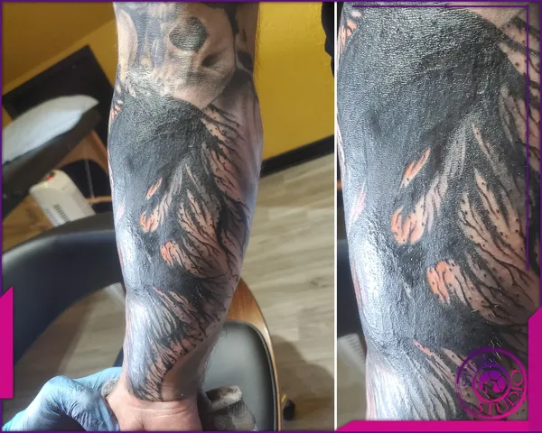 Black and grey tattoo by Derrick at Sting Studio Ottawa