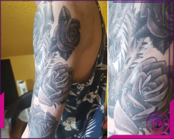 Black and grey tattoo by Derrick at Sting Studio Ottawa