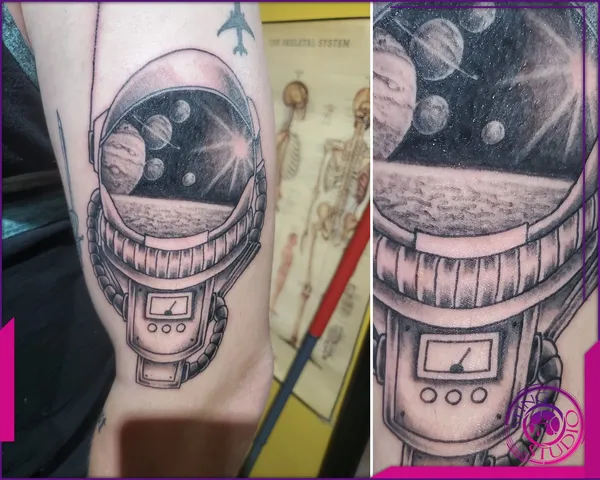 Black and grey tattoo by Derrick at Sting Studio Ottawa