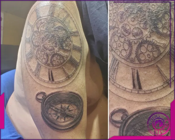 Black and grey tattoo by Derrick at Sting Studio Ottawa