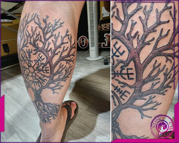 Black and grey tattoo by Derrick at Sting Studio Ottawa