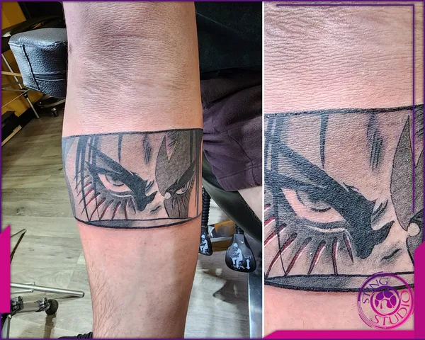 Black and grey tattoo by Derrick at Sting Studio Ottawa