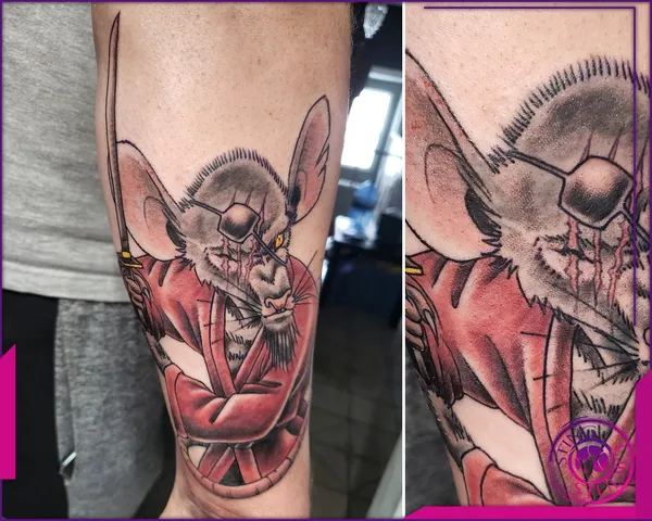 Colour tattoo by Derrick at Sting Studio Ottawa