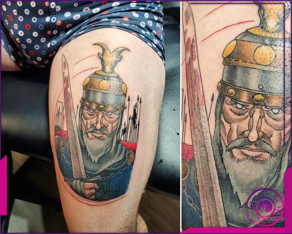 Colour tattoo by Derrick at Sting Studio Ottawa