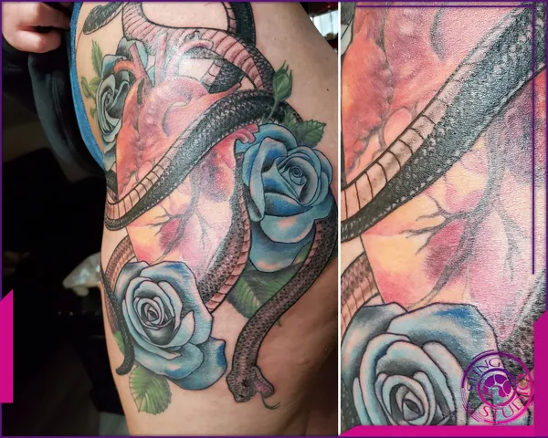 Colour tattoo by Derrick at Sting Studio Ottawa