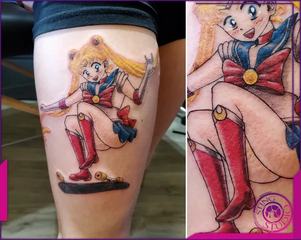 Colour tattoo by Derrick at Sting Studio Ottawa