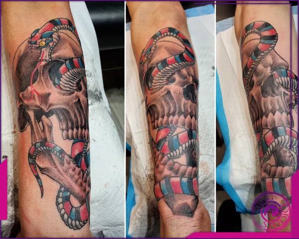 Colour tattoo by Derrick at Sting Studio Ottawa