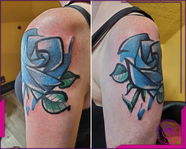 Colour tattoo by Derrick at Sting Studio Ottawa