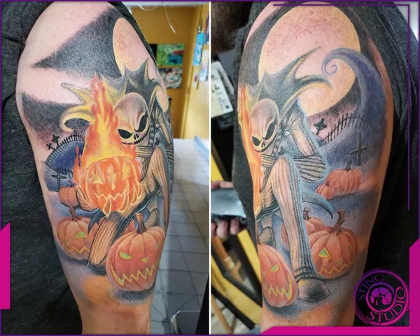 Colour tattoo by Derrick at Sting Studio Ottawa